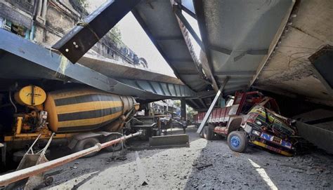 At Least 20 Killed In India Flyover Collapse