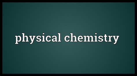 Chemistry Form Five Physical Chemistry Msomi Bora