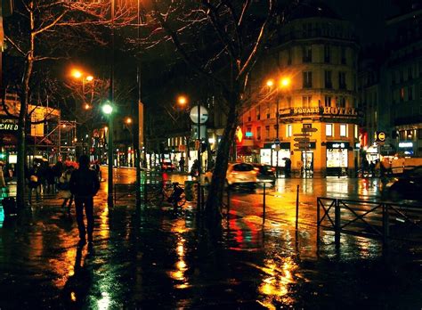 Rainy Night In Paris By Patrick Horgan Redbubble
