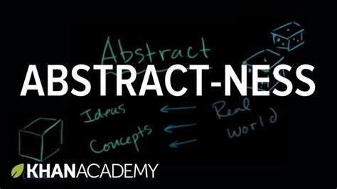 Abstract Ness Introduction To Algebra Algebra I Khan Academy