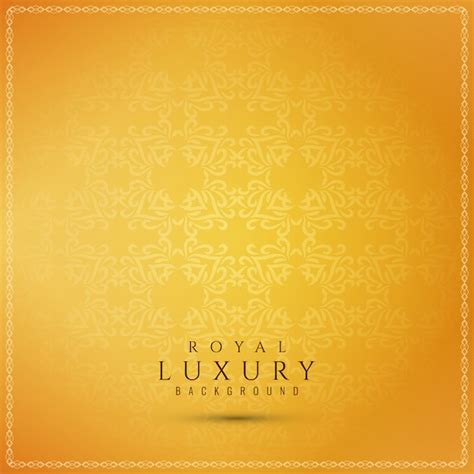 Abstract Beautiful Luxury Yellow Background Vector Free Download