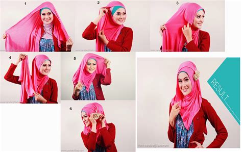 tutorial hijab modern simple untuk kuliah cara memakai jilbab tutorial hijab