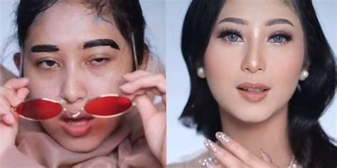 Transformasi Makeup TikTokers Bikin Warganet Salfok Mirip Kinan