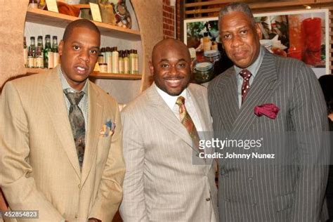 Jay Z Steve Stoute And Andre Leon Talley During Carols Daughter