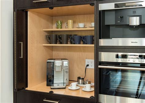 Kitchen Coffee Bar Cabinets Top Coffee Cabinet Design Ideas