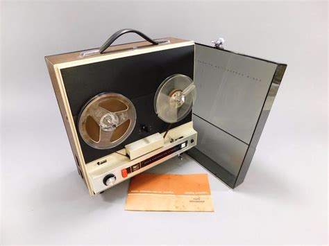 1960 S Vintage Rca Yhh 30 Reel To Reel Tape Recorder Player 1966 Works Great Rca Tape