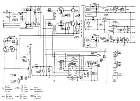 300w Atx Power Supply Schematic Diagrams Wiring Diagram