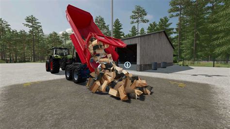 Fs22 Firewood Processor And Sellpoint V111 Fs 22 Implements And Tools