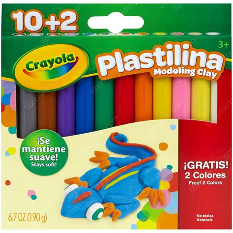 Plastilina En Barras Para Modelar Crayola Caja De 12 Colores