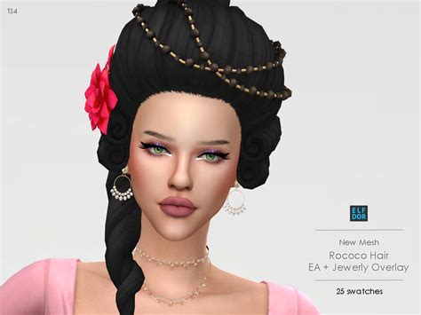 Rococo Court Dress At Elfdor Sims Sims 4 Updates