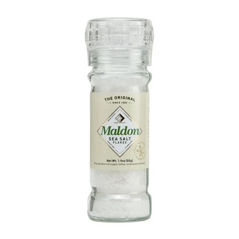 Maldon Sea Salt Grinder Refillable And Adjustable 19 Oz Walmart