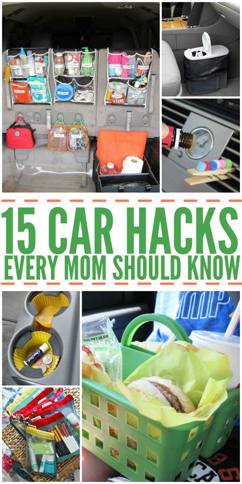 15 Clever Car Hacks And Car Organization Tips For Moms