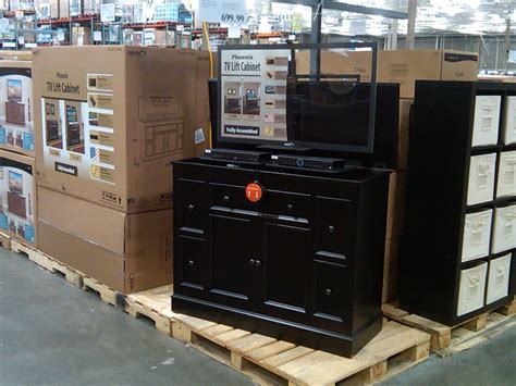 Spk cabinet making on instagram: Phoenix TV Lift Cabinet Now on Sale in Select Costco ...