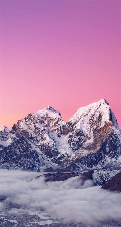 Mountain Sunset Iphone Wallpapers Wallpaper Cave