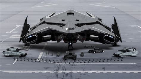 Full HD Spaceship Wallpaper
