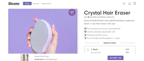 Bleame Crystal Hair Eraser Review 2023 Is This Device Truly Effective