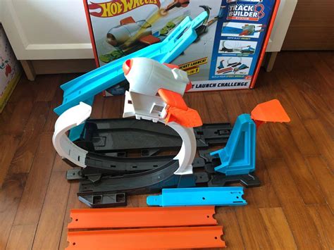 Hot Wheels Track Builder Rocket Launch Challenge Playset Hobbies And Toys Toys And Games On Carousell