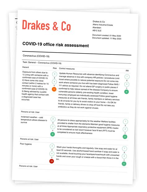 Provide high functionality and chic visual appeal for your website with our variety of top quality themes. Free COVID-19 (coronavirus) office risk assessment template