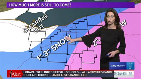 Betsy Kling 11 Pm Weather Forecast For January 12 2018 Youtube
