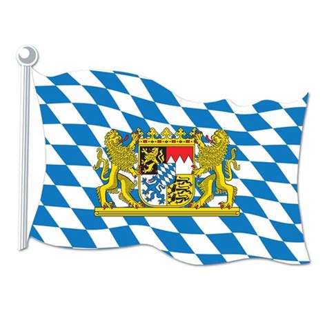 Flags for bayern munich include banners, pennants, banner flag, and a star cluster 90 x 150 cm bayern flagge/bayern fahne/fanartikel/bavaria flag (bavaria 90 x 150 cm) 4,5 von 5 sternen 615. Bavarian Flag Cutout - PartyCheap