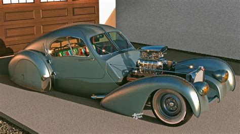 Here S Why This Low Riding 1937 Bugatti Type 57 Hot Rod Should Become A Reality