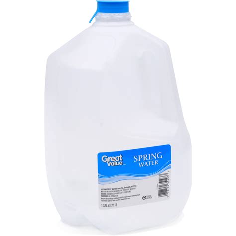 Great Value Distilled Water 1 Gal