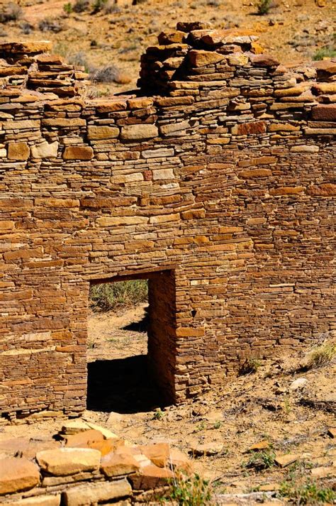 Chetro Ketl Grandes Ruines De Kiva Canyon De Chaco Nouveau Mexique