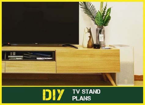 22 Free Diy Tv Stand Plans You Can Build Today With Pictures House