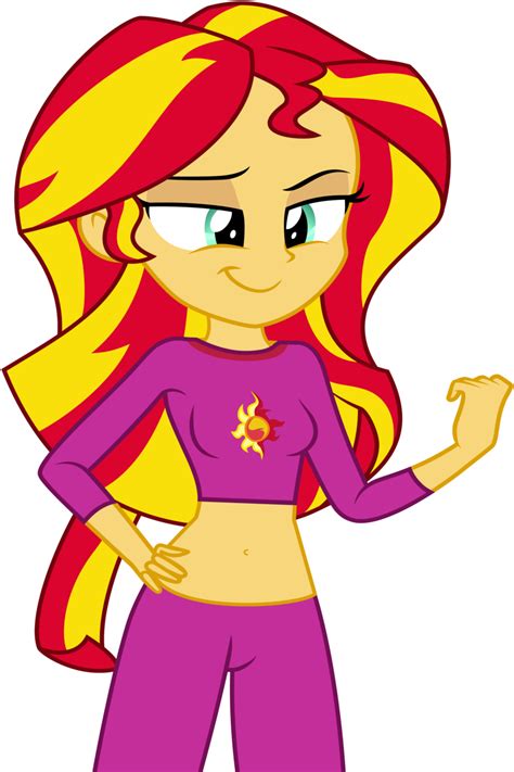 Sunset Shimmer Belly Button