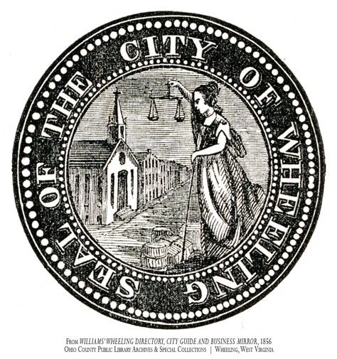 Seal Of The City Of Wheeling Research Ohio County Public Library