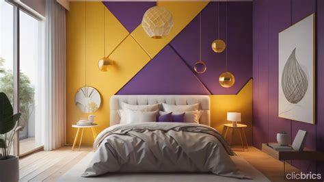 15 Purple Two Colour Combinations For Bedroom Walls You Need To Try
