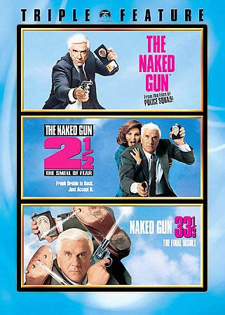 The Naked Gun Triple Feature DVD 2007 3 Disc Set Widescreen For