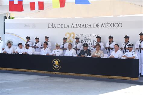 Encabeza Astudillo Ceremonia Del DÍa De La Armada De MÉxico Cuadrante