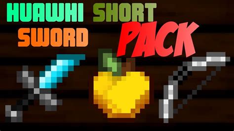 Huawhi Short Sword Texture Pack Para Uhc Y Pvp 17 18 Youtube