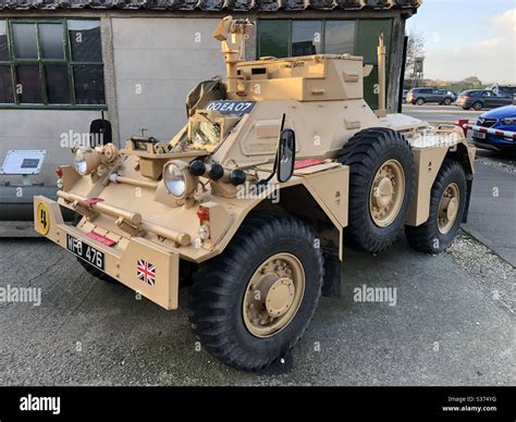 Ww2 Armoured Car Stock Photo Alamy