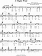 The Folksmen "A Mighty Wind" Sheet Music (Leadsheet) in C Major ...