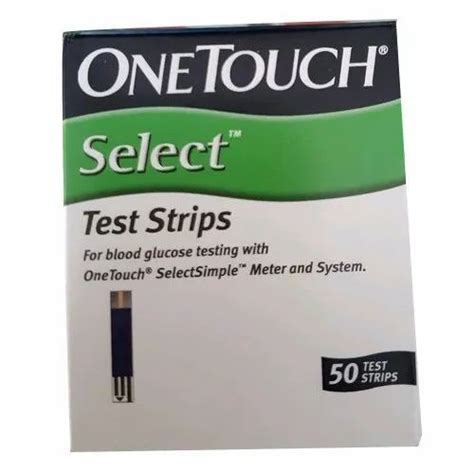 One Touch Test Strips For Laboratory Use At Rs 1200packet In Nagpur