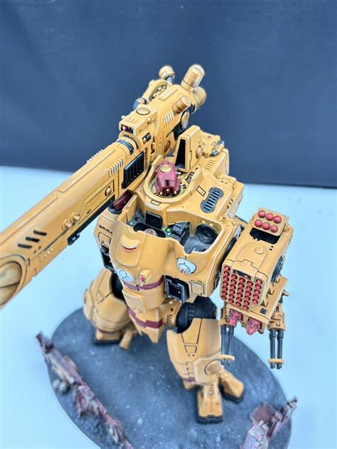 Warhammer 40k Tau Empire Stormsurge Battlesuit Incomplete And Painted