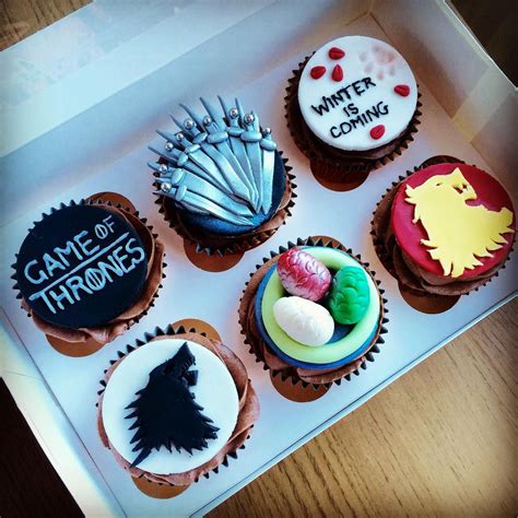 Game Of Thrones Cupcakes Game Of Thrones And Walking Dead Pinterest