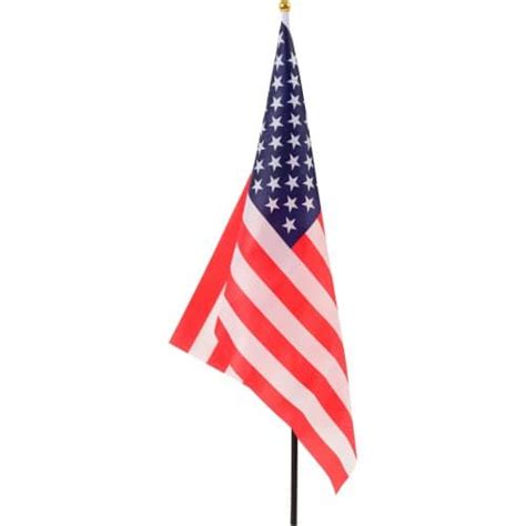 Imported Cloth American Flags 12 X18 Wholesale Novelty Toy