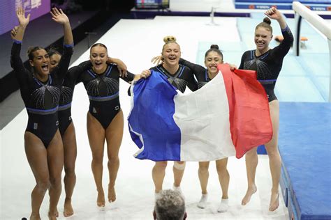mondiaux de gymnastique par équipe les françaises médaillées de bronze les américaines et