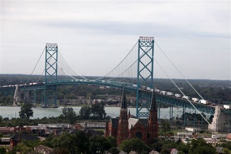 Ambassador Bridge Reopens After Person In Crisis