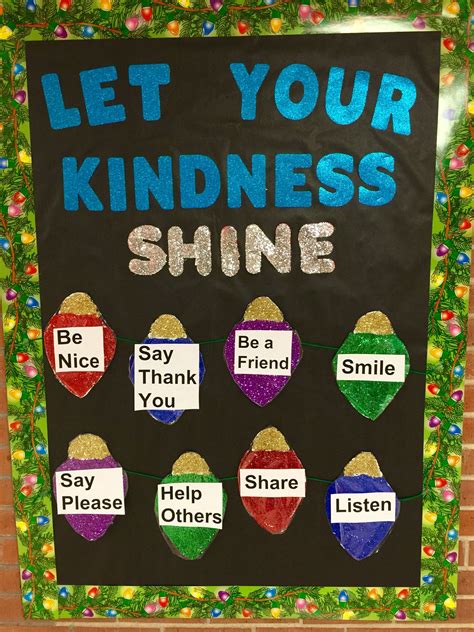 Kindness Week Bulletin Board Ideas Printable Templates Free