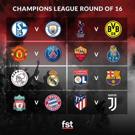 Once the draw got underway it actually sped through pretty quickly. Champions League Last 16 Draw: Everything you need to know