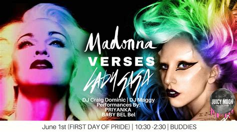 Madonna Vs Lady Gaga Dance Night