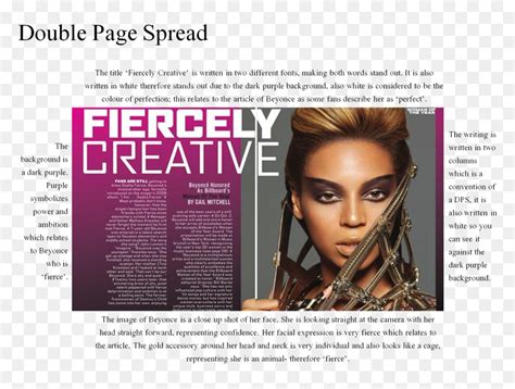 Magazine Double Page Spread Examples Hd Png Download Vhv