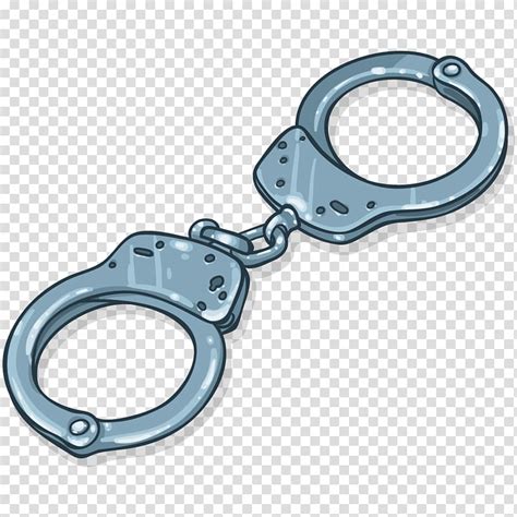 Handcuffs Police Officer Police Car Detective Handcuffs Transparent