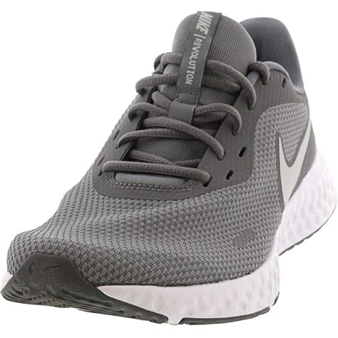 Nike Nike Mens Revolution 5 Cool Grey Pure Platinum Ankle High