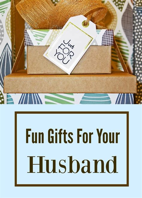 Gift vouchers are great ideas if you really don't know what you're husband wants. Fun Gifts For Your Husband | Love Hope Adventure ...