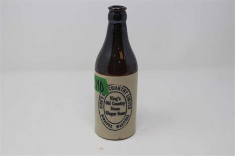Vintage Kings Old Country Stone Ginger Beer Bottle
